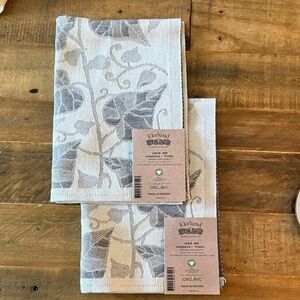 Ekelund Organic Gray Kitchen Towel. Price is for one towel